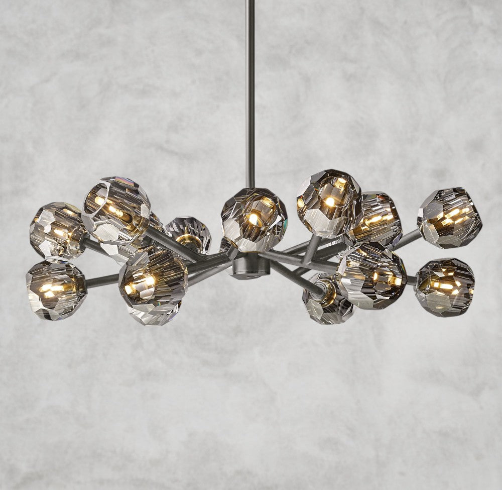 Boule De Cristal Round Chandelier 24", 36", 48", 60", 72"